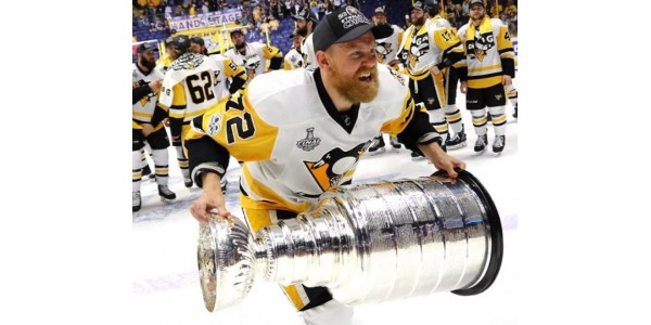 Patric Hörnqvist freut sich, in seiner Karriere Teil der Pittsburgh Penguins zu sein